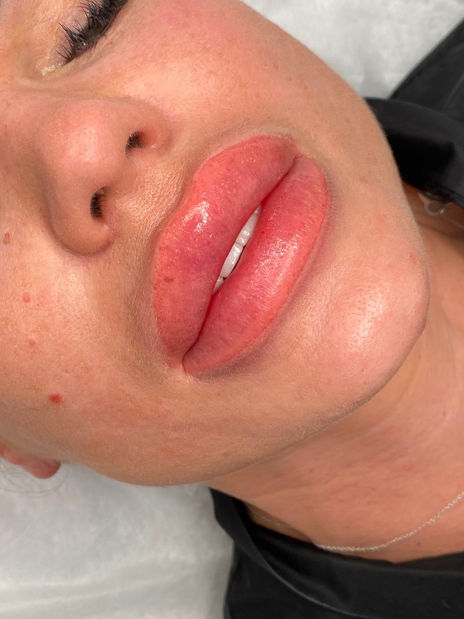 Lippen Detail